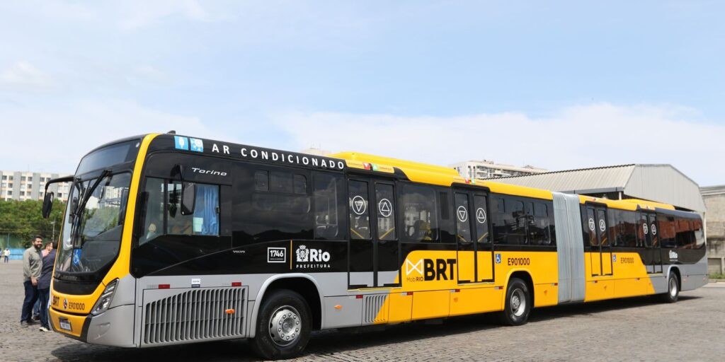 Prefeitura Do Rio Apresenta Novo Modelo Do Brt Mato Grosso Mais