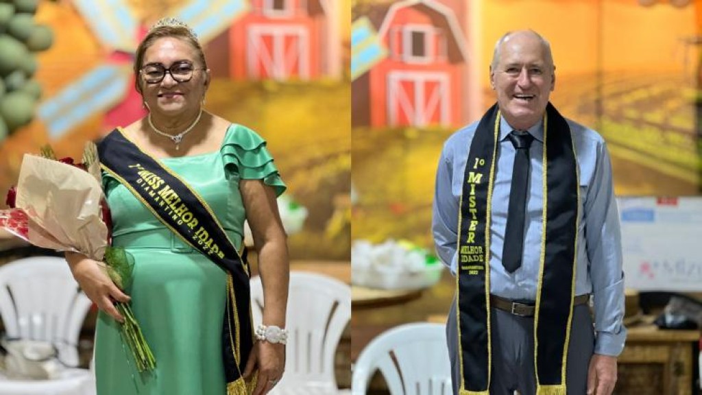 Diamantino elege Miss e Mister Melhor Idade conheça os vencedores