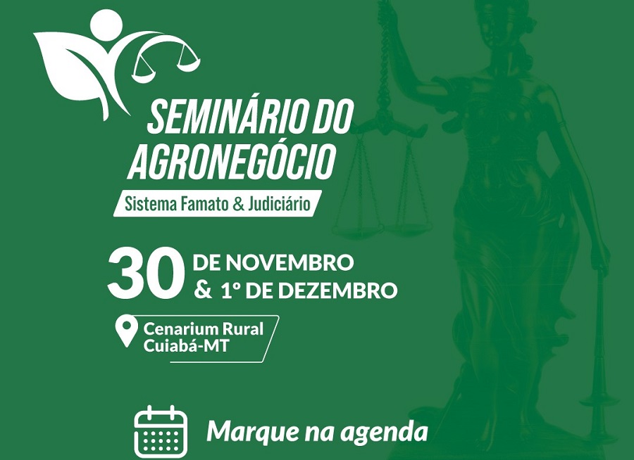 Evento que discute o agro e judiciário traz a Cuiabá cinco ministros do