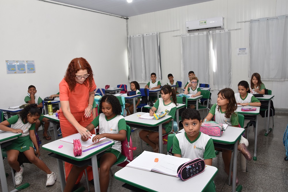 Estudantes da rede pública municipal voltam às aulas Mato Grosso Mais