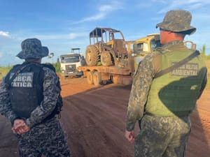 Batalhão Ambiental da PM apreende equipamentos após denúncia de crime em zona rural