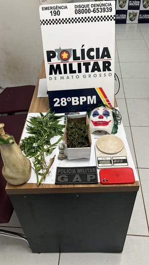 GAP prende dois jovens por tráfico de drogas e corrupção de menor em São Pedro da Cipa