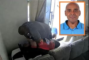 Professor é flagrado tentando matar ex-esposa estrangulada na frente do filho; VEJA O VÍDEO