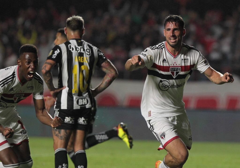 Calleri Faz 2 Gols Mas São Paulo E Atlético-MG Ficam Só No Empate, Pelo ...